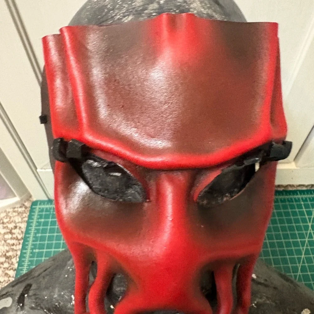 Femme Red Cthulhu Mask